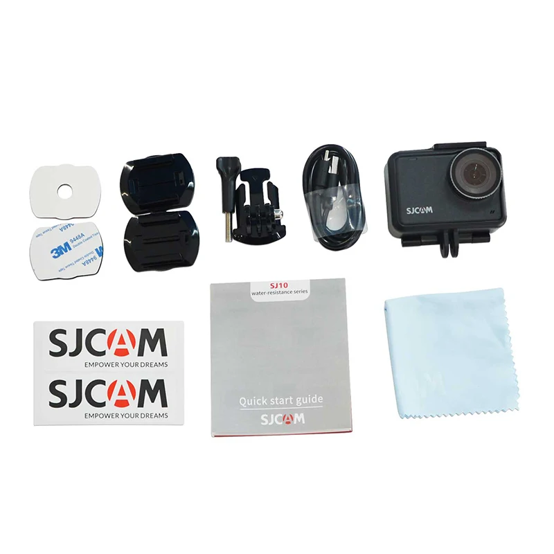 Оригинальная Спортивная Экшн камера SJCAM SJ10 Pro Supersmooth 4K 60FPS WiFi Пульт дистанционного