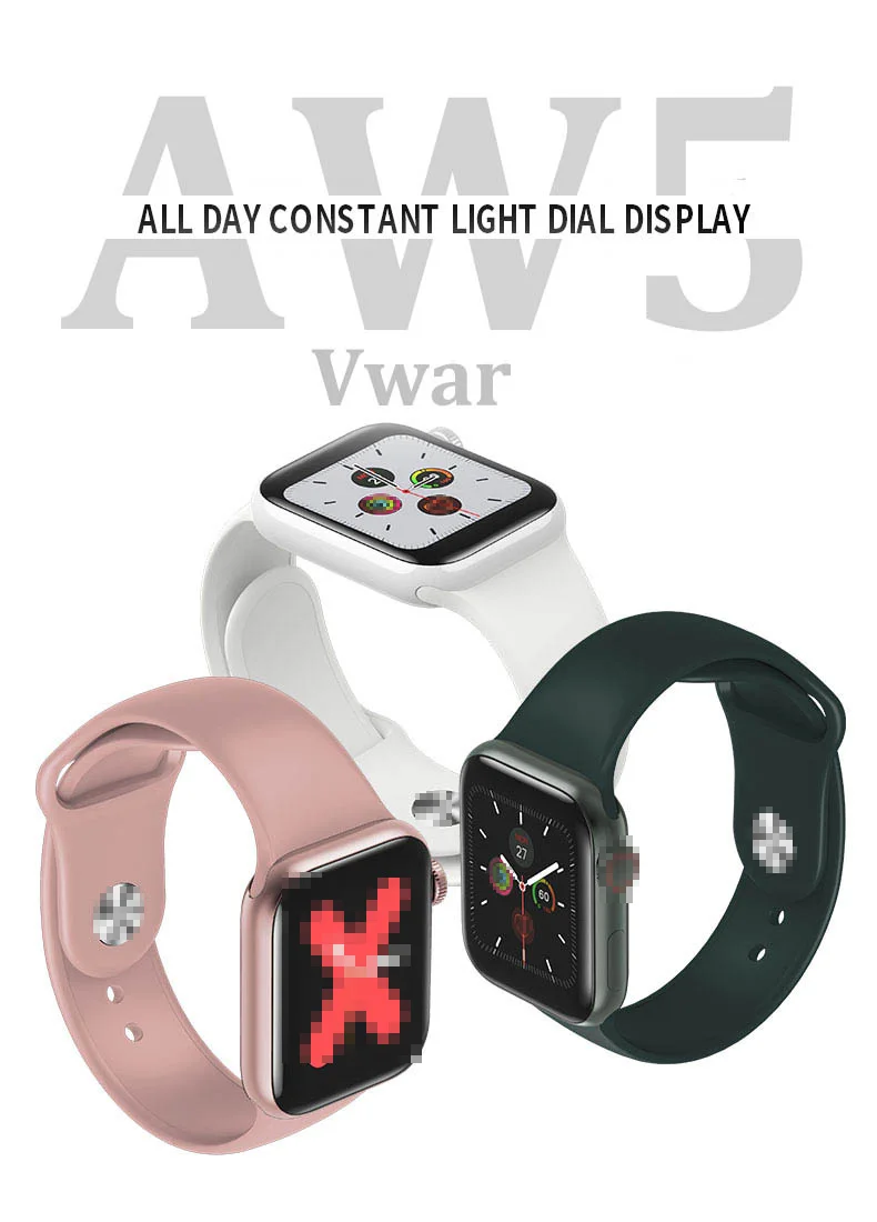 AW5 умные часы серии 5 для мужчин и женщин iwo 8 lite iwo 10 монитор сердечного ритма напоминание о звонках для Android Apple PK P80 a1 IWO 12