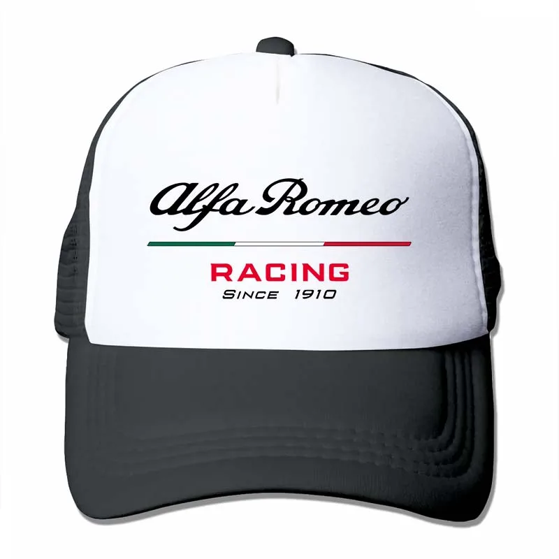 Бейсбольная кепка Alfa Romeo для мужчин и женщин, Кепка-Дальнобойщик, модная Регулируемая Кепка - Цвет: 4-Black