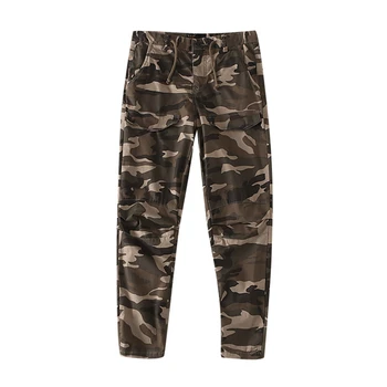 

Japanese Harajuku Drawstring Camo Cargo Pants for Men Urban Boys Streetwear Patchwork Multi Pockets Army Camouflage Cargo Pants