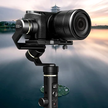 

G6 Plus All Round Rolling Adjustment Splash Proof Aluminum Alloy Stabilizer 3-Axis Handheld Gimbal For Mirroress DSLR Camera