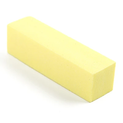 1pc Yellow File 6 шт./лот, 4 стороны, цветная губка, пилочка для ногтей, буферный блок, УФ-гель, пилочка для ногтей, шлифовальный блок, губка для дизайна ногтей, инструменты для маникюра - Цвет: 1pc Yellow File