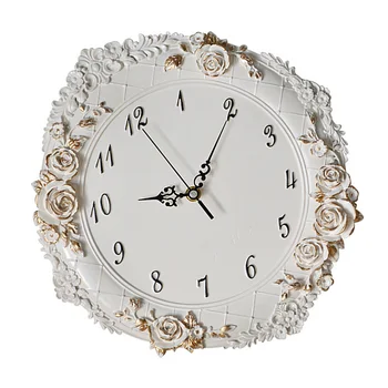 

1pc Wall Clock Retro Silent Creative Decorative Durable Wall Clock Hanging Clock for Living Room Bedroom