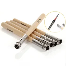 5pcs Drawing Pencil Extender Device Lengthened Carbon Rods Clip Lengthening Bar Pencil Sketch Art JR Deals