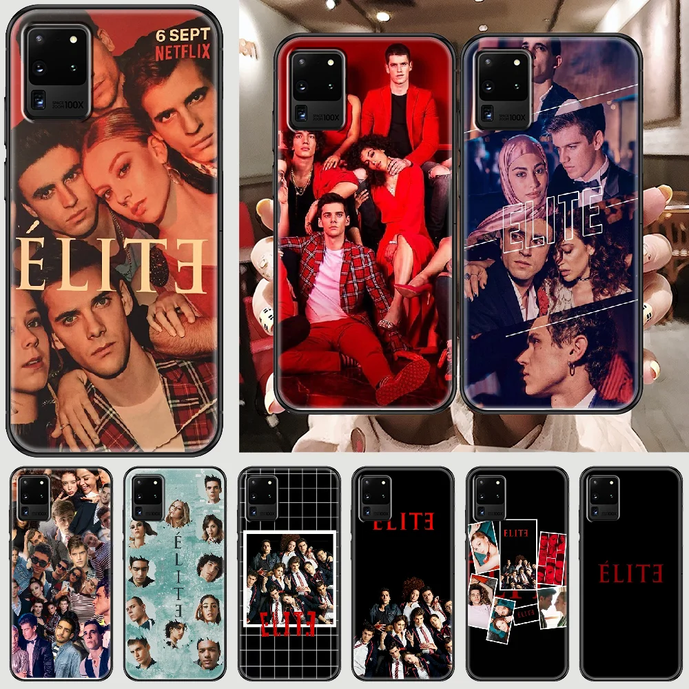 Чехол для телефона Elite TV Samsung Galaxy Note 4 8 9 10 20 S8 S9 S10 S10E S20 Plus UITRA Ультрачерный