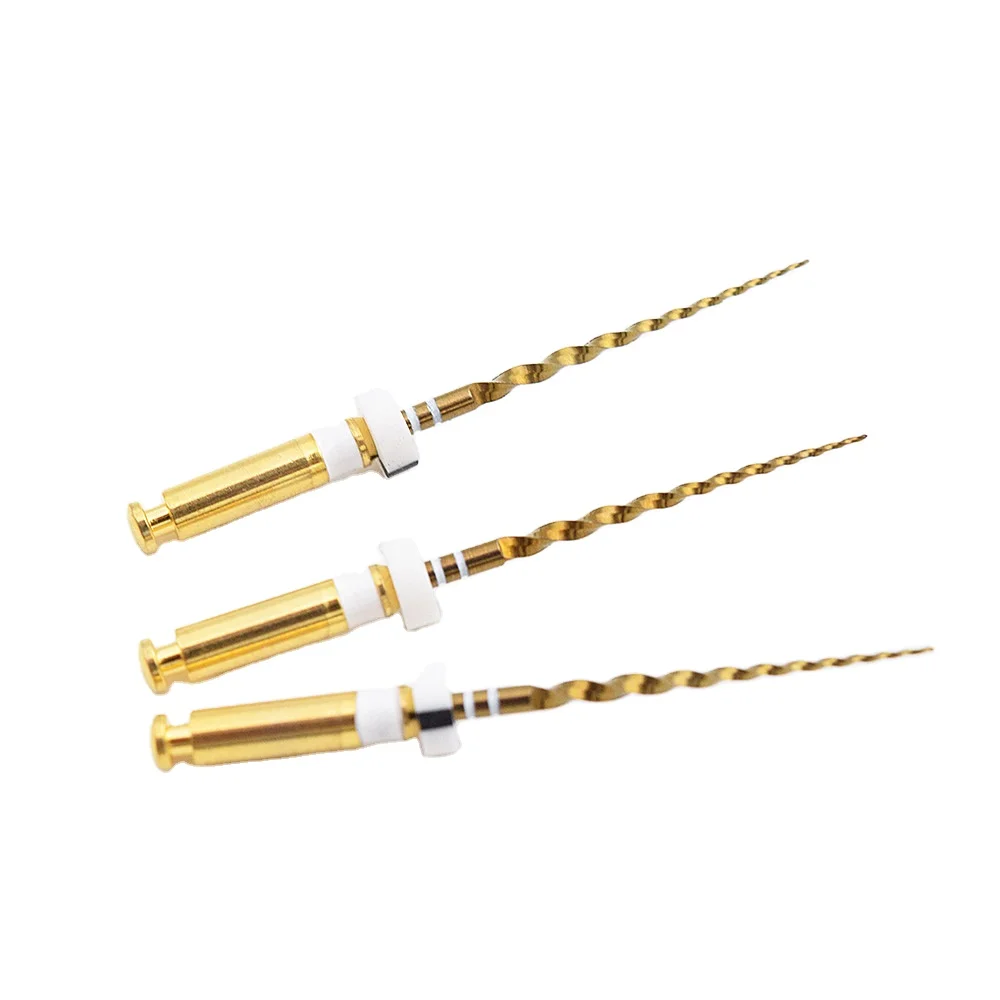 Endo Rotary Files Dental Pulp Files Diamond File Set Dental Instrument NITI Endodontic Root Canal Files Engine Use For Dentist