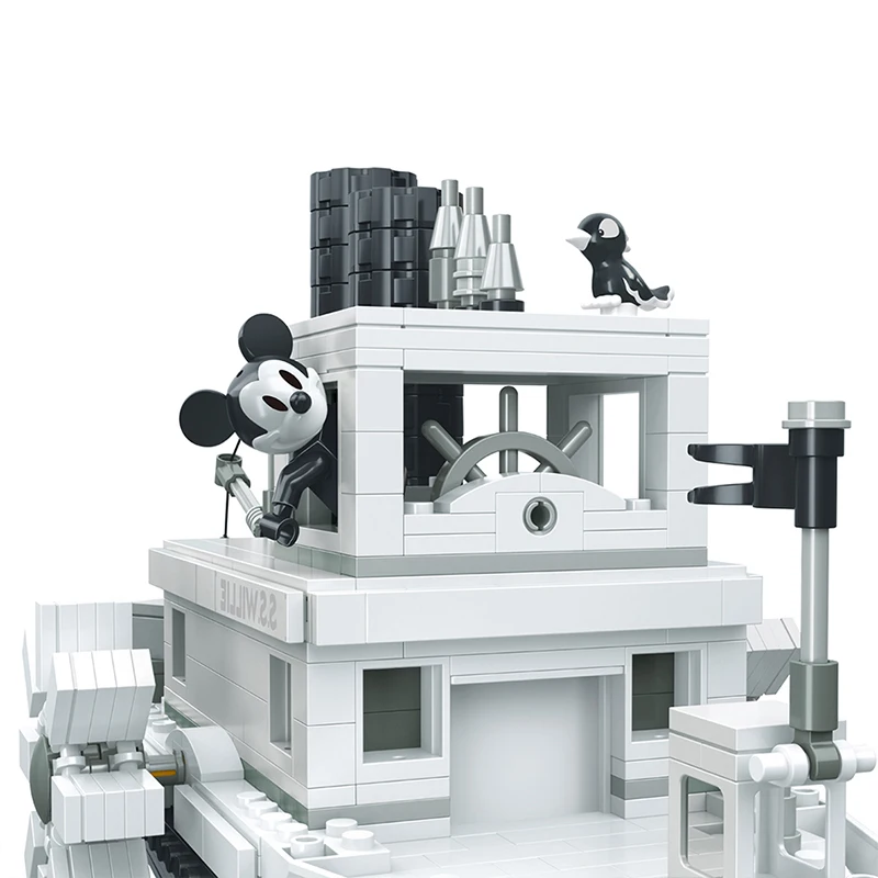 Pаспродажа 2019 Новый Пароход Вилли фильм совместим с Legoinglys 21317 строительные блоки кирпичи игрушки для детей рождественские подарки