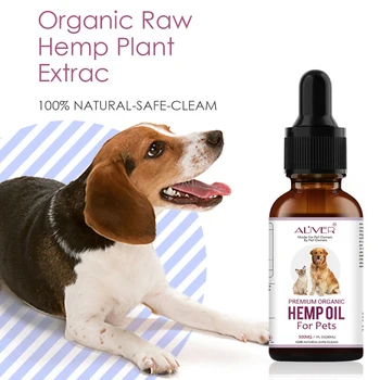 

30ml Hemp Oil for Pets Dog pet Hemp Oil for Stress Relief Reduce Joint Pain THC free Essential Oil for Improved sleep 500mg