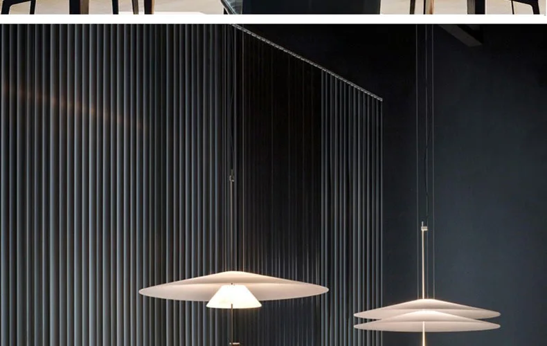 Современный акриловый светодиодный подвесной светильник для столовой, кухни, дизайнерские подвесные лампы внутреннего освещения