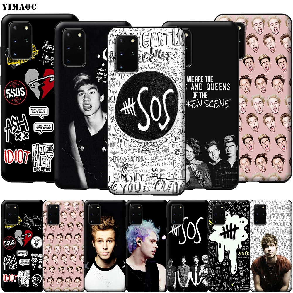 YIMAOC 5sos 5 секунд летнего чехла для Samsung Galaxy A7 A8 A9 A10 A20 A30 A40 A50 A70 M10 M20 M30 S10 S10e J6 Plus |