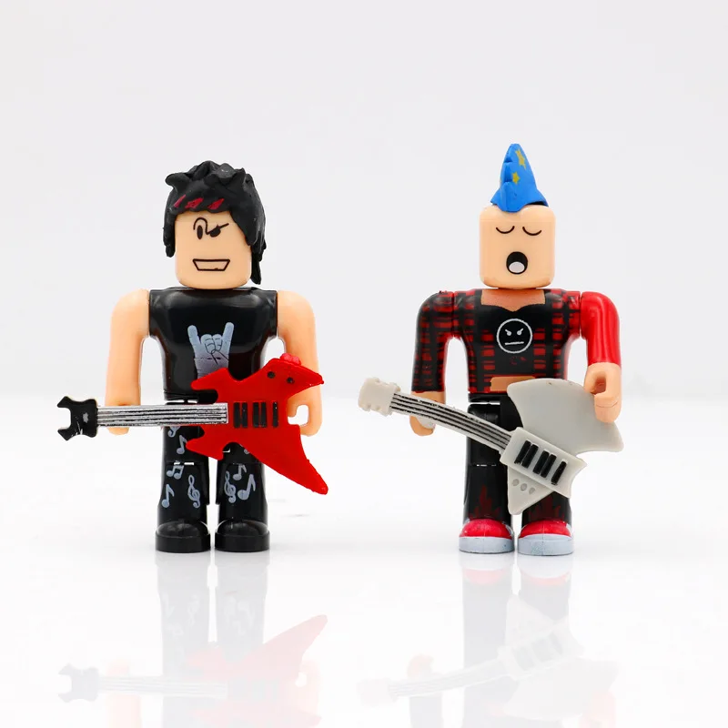 ROBLOX панк Rockers Mix & Match набор 7 см ПВХ Suite куклы для мальчиков игрушки модели Фигурки