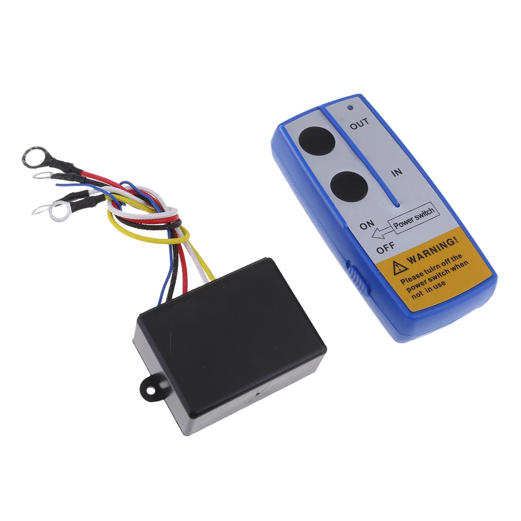 

12V Electric Winch Wireless Remote Control Switch For Car ATV SUV