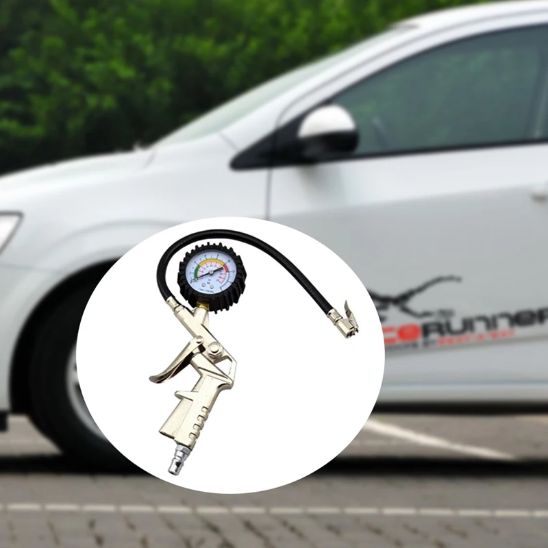 Высокоточный датчик давления в шинах автомобиля Таблица значений давления в шинах Барометр давления в шинах