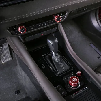 

Car Multimedia Central Control Air Conditioner Knob Ring Protection Cover Decoration Cover for Mazda CX30 CX-30 2020 2021