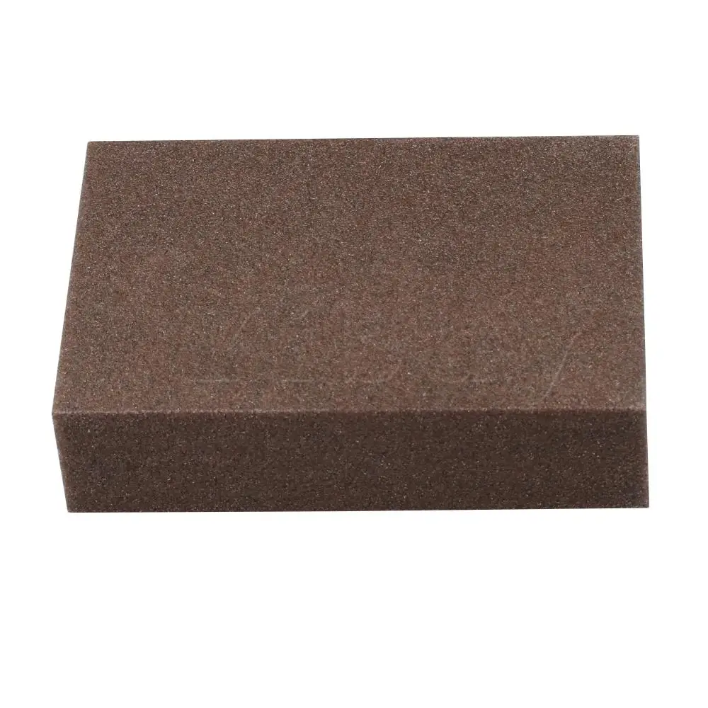 Yibuy Brown Stringed Instrument Soft Sandpaper Block Musical ToolOther