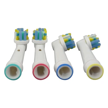 

4 Pcs Replacement Brush Heads 3D Vitality Precision Clean Replacement Toothbrush Head Oral Health Tool EB-25A