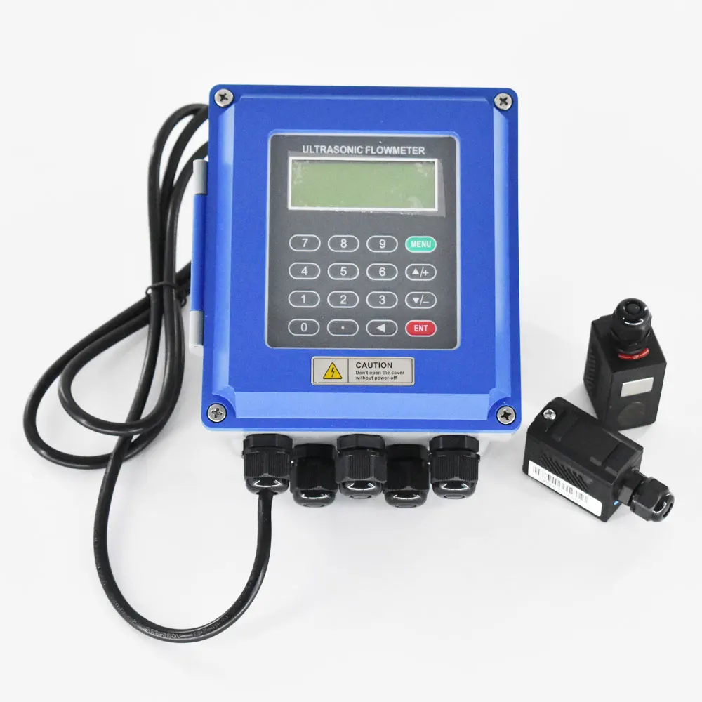 30-90 Degree Ts-2 Ultrasonic Flow Meter Transducer Sensor DN25-100mm Pipe Size