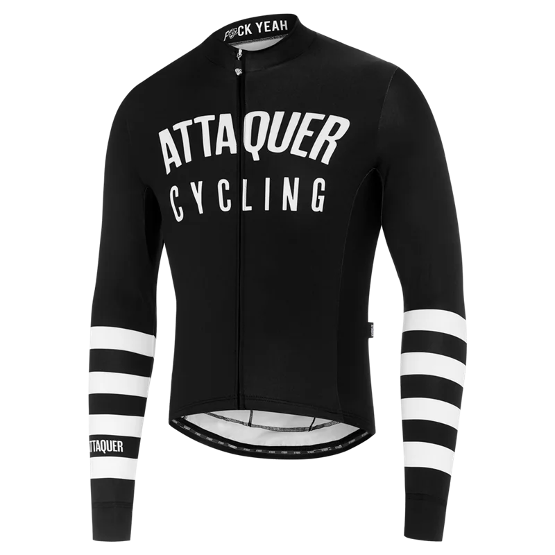 

Attaquer cycling jersey men Full sleeved cycle wear MTB roubaix bicycle clothing tops long sleeve SPort wear SL ride shirt
