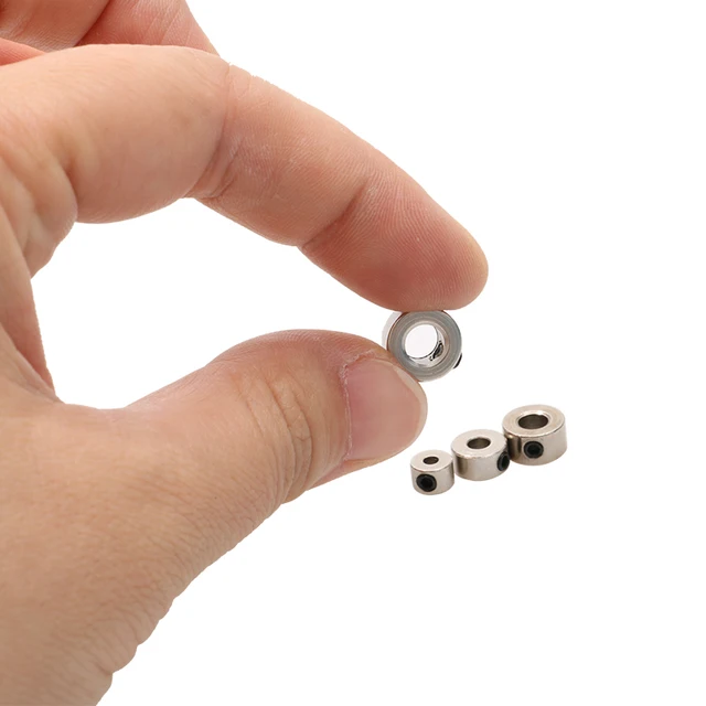 10PCS Wheel Lock Collar Shaft Axle Bushing Metal Landing Gear Stopper Inner Dia 2.1/3.1/4.1/5.1mm for RC Model Boat Parts 5