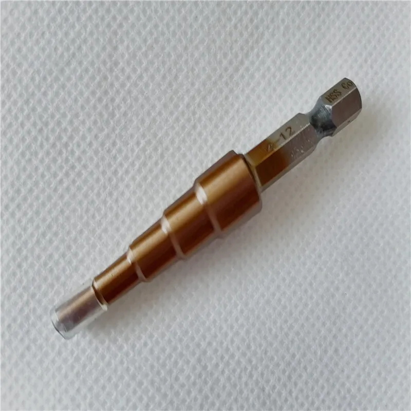 Fixmee New2pcs HSS Кобальт шаг сверла 1/4 &quotшестигранный хвостовик древесины металла