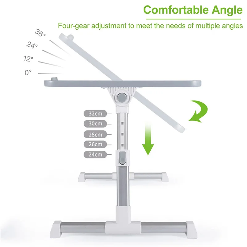 Laptop Desk Stand Portable Adjustable Foldable Bed Desk laptop desk stand laptop desk foldable desktop table For Bed Sofa