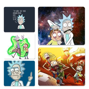 

Rick And Morty Rick Finger gamer play mats Mousepad Size for 7.08*8.65inch and 9.83*11.4inch Gaming Mousepads