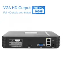 8CH Full HD CCTV NVR 1080P камера протокол ONVIF сеть для ip-рекордера система безопасности США ЕС Великобритания AU разъем(опционально