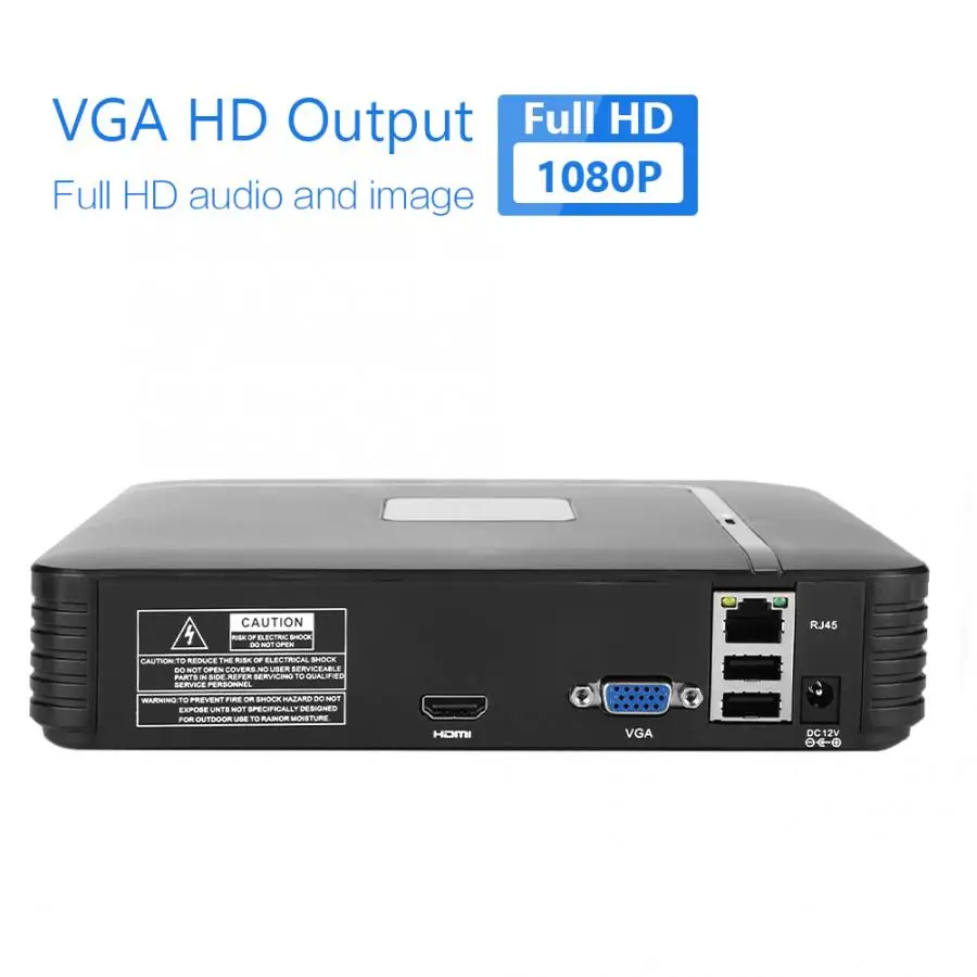 

8CH Full HD CCTV NVR 1080P Camera ONVIF Protocol Network for IP Recorder Security System US EU UK AU plug (optional)