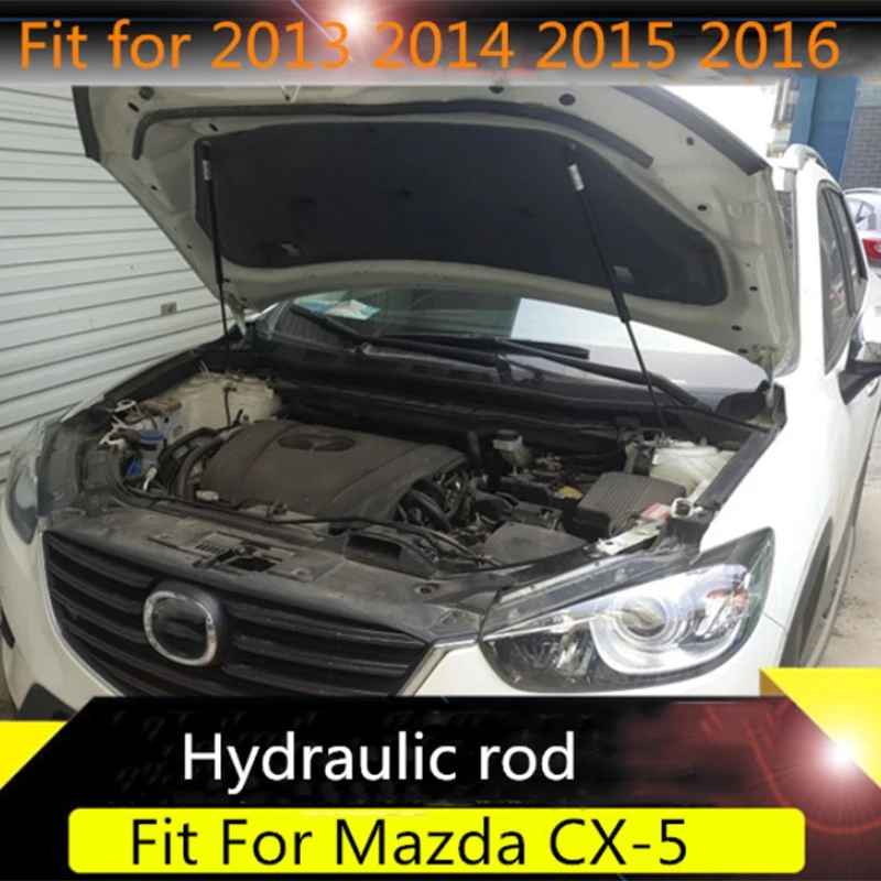 Для Mazda Cx-5 Cx5 Ke 1Th 2013-16 капот опорный стержень стойки баров подъемная пружина амортизатор Автомобиль Стайлинг 2 шт