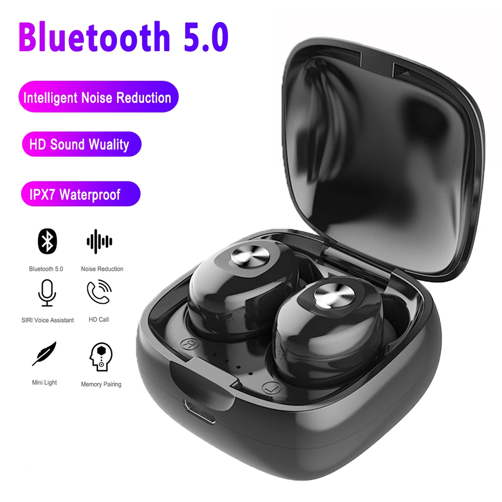 LUPHIE TWS 5 0 Bluetooth наушники стерео беспроводные HIFI Звук спортивные игровая гарнитура