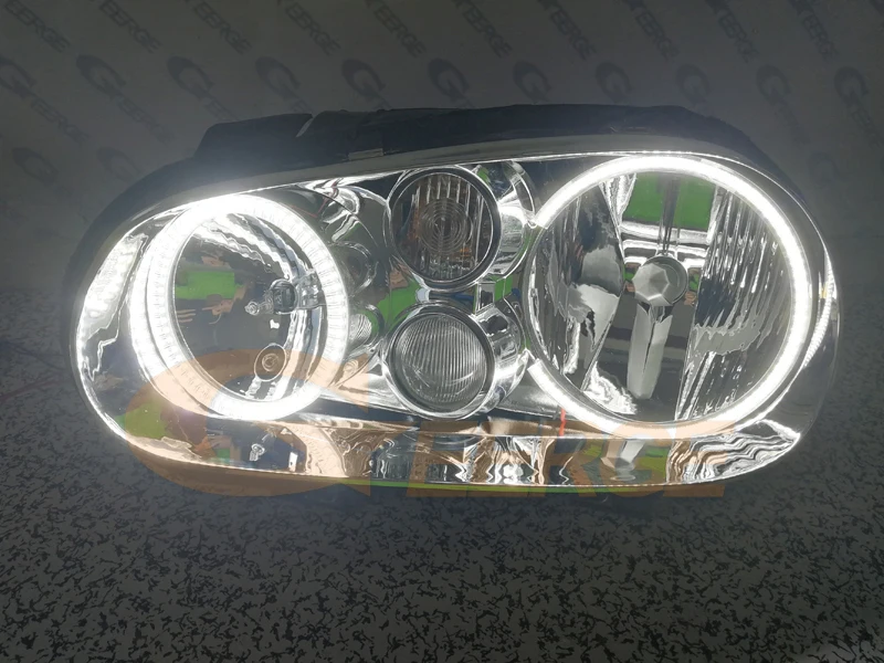 Для Volkswagen VW Golf MK4 R32 GTi VR6 CABRIO A4 1998 2004 ультра яркий SMD СВЕТОДИОДНЫЙ ангельские глазки