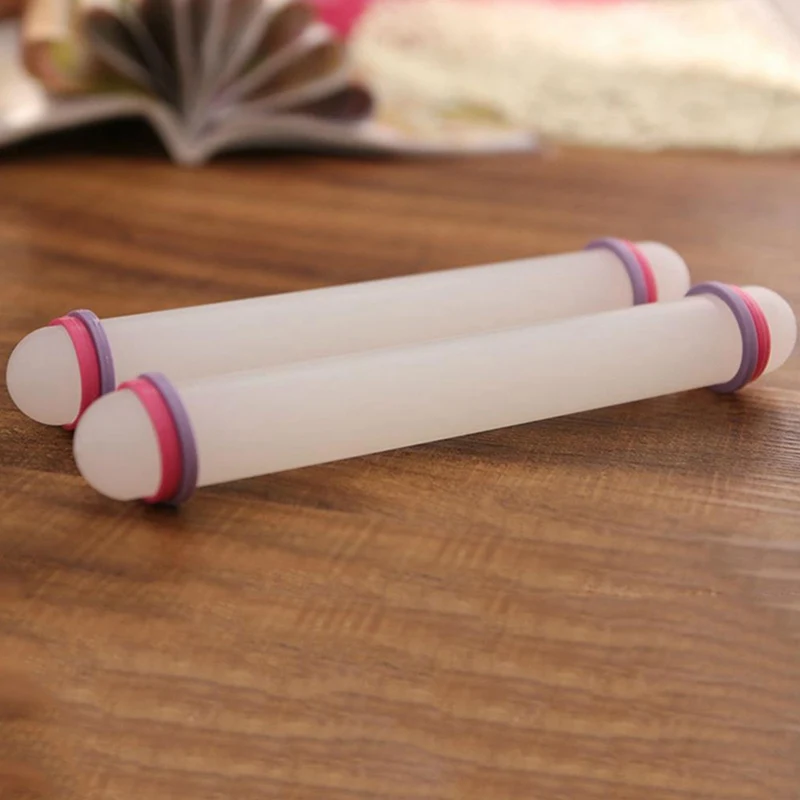 Высокое качество 9 дюймов антипригарный помадка ролик силиконовая Скалка торт Приготовление выпечки помадка торт кухонный инструмент