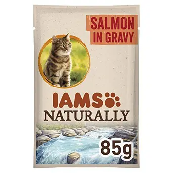 

Iams delights Cibo Nero per Gatti Adulti Iams Naturally Salmone 85 gr