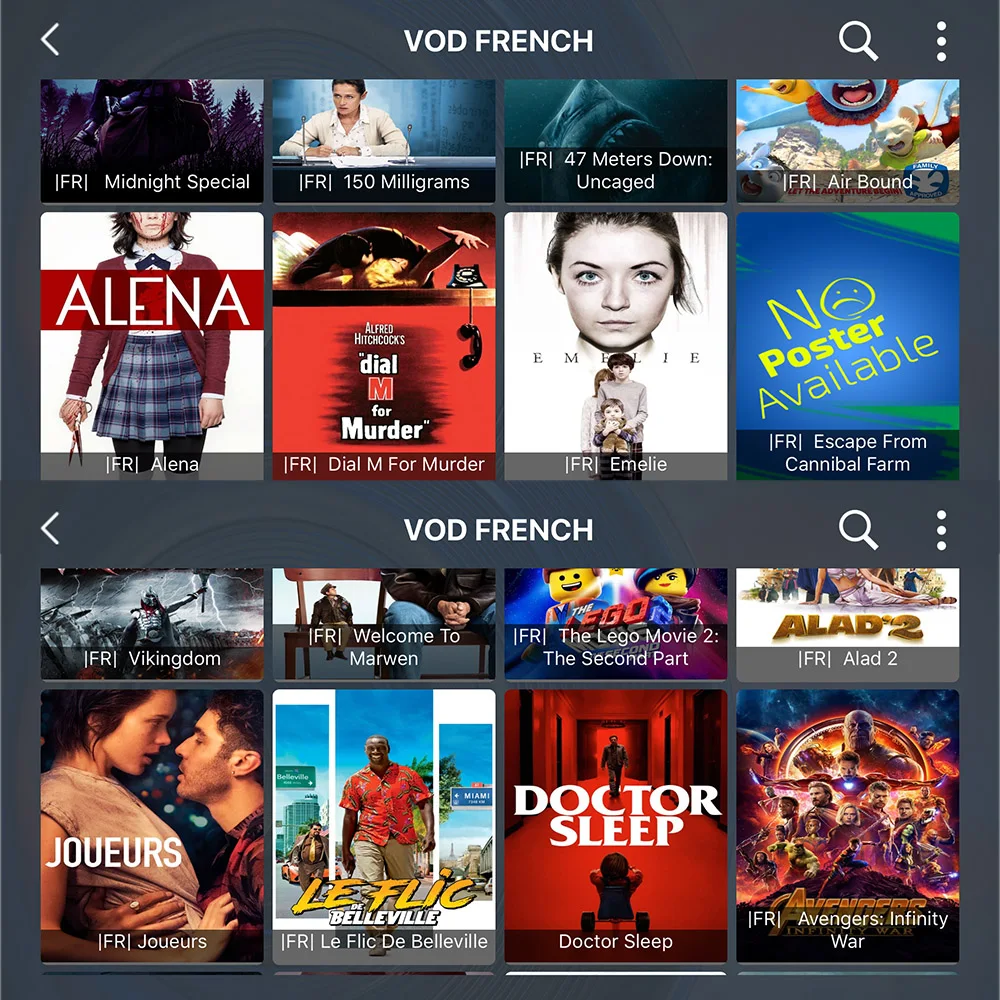 Европа IP tv Франция m3u подписка Канада Французский канал RMC спорт оранжевый кинотеатр для Smart tv Box Android tv IP tv Smarters H96max