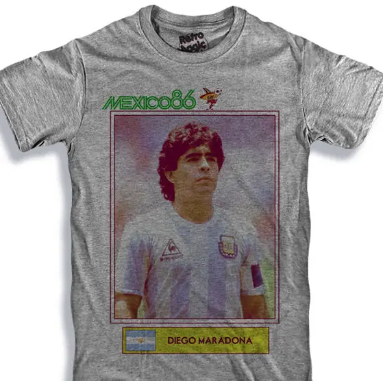 Napoli Official Diego Maradona Legend T-Shirt 100/% Cotton /& Sizes S to 2XL
