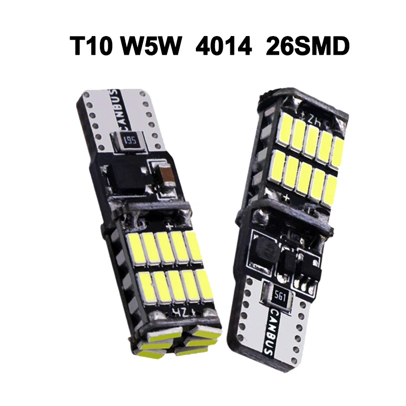 1x Автомобильный светодиодный лампы T15 W16W T10 W5W светодиодный сигнальный светильник супер яркий белый 4014 SMD Canbus без ошибки DC12V парковки задним ходом задней лампы