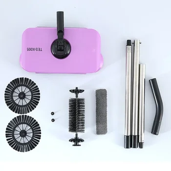

Stainless Steel Sweeping Machine Push Type Magic Broom Handle Household Vacuum Cleaner Hand Push Sweeper