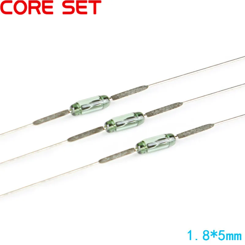 10Pcs Magnetic Reed Switch Sensor 1.85mm Reed Switch 100% Original Normally Open DIY NO Kit (1)