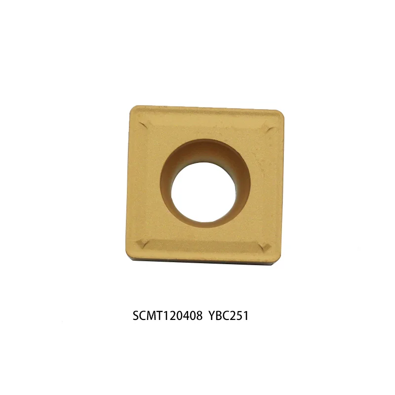 10 шт. SCMT120408 HR SCMT09T304 HM YBC251 YBC252 высококачественные карбидные вставки ЧПУ Токарный станок Поворотная лопасть резак инструмент для стали