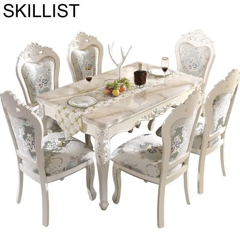

Eet Tafel Tavolo Da Pranzo Escrivaninha Tisch Meja Makan Dinning Set Wood European Tablo Desk Mesa Comedor Dining Room Table