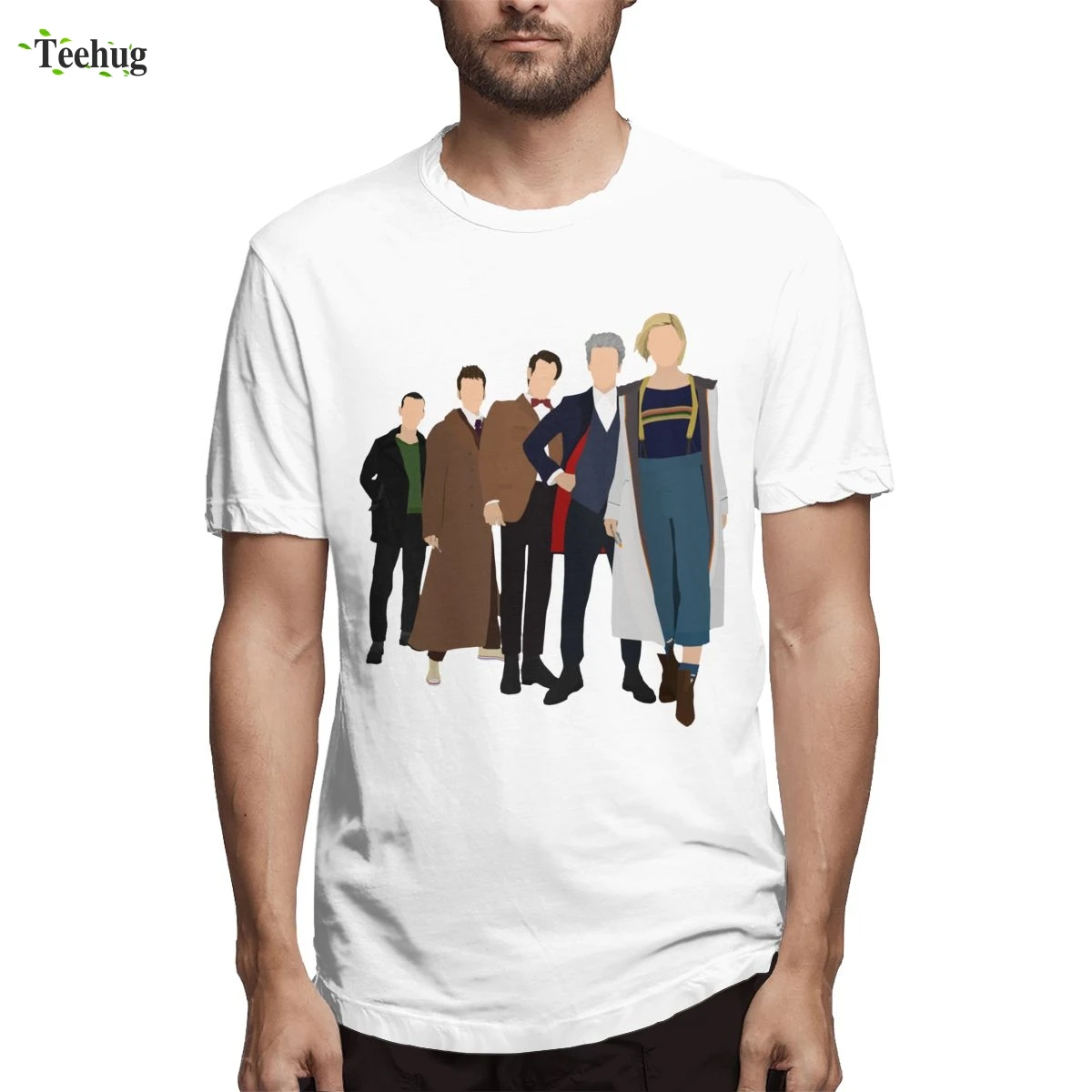 Доктор Кто все пять Современные врачи Camiseta мужские 3D принтом для мальчиков