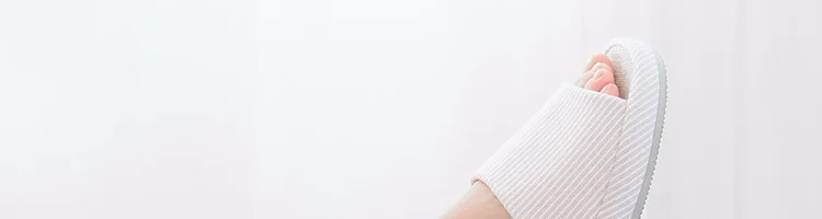 Xiaomi хлопковые и льняные домашние тапочки противоскользящие EVA подошва мягкая эргономичная гостевые Тапочки слипоны шлепанцы для мужчины женщины пары
