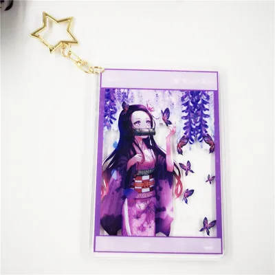 17 Untamed брелок Lan Wangji на каждый день Wei Wuxian акриловое кольцо для ключей mo дао ЗУ shi брелки porte clef гроссмейстер демоническим выращивания llaveros - Цвет: 17