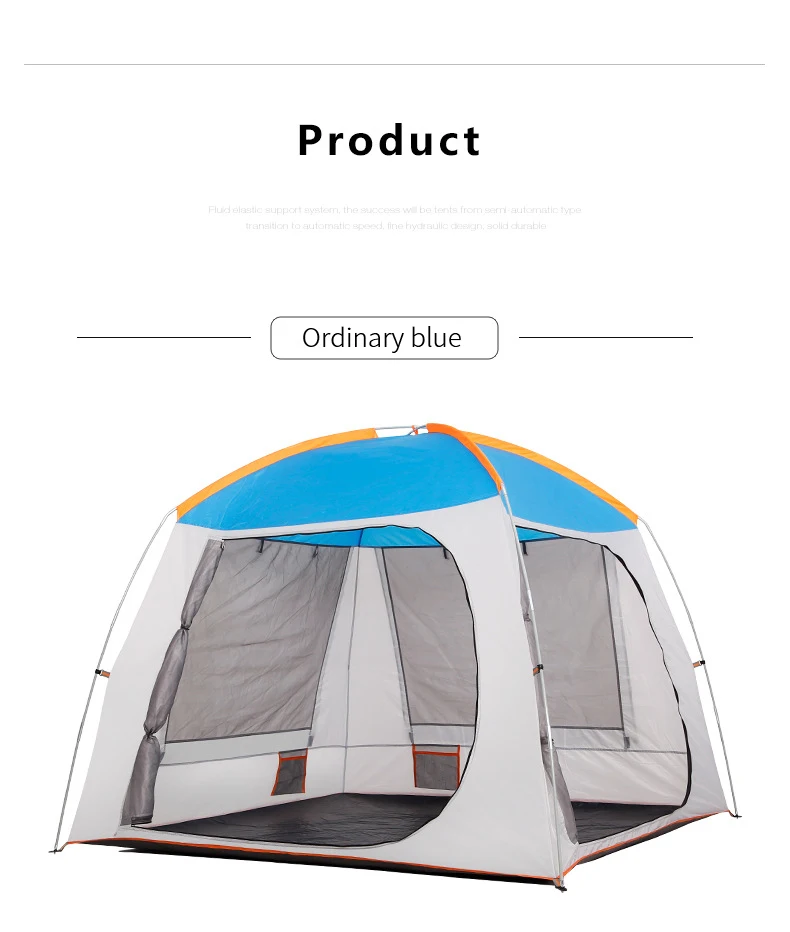 3-4 человек Водонепроницаемый Кемпинг Туризм палатка большая семья палатка портативная палатка с защитой от УФ Открытый автоматические палатки 190T PA ткань KEOGHS