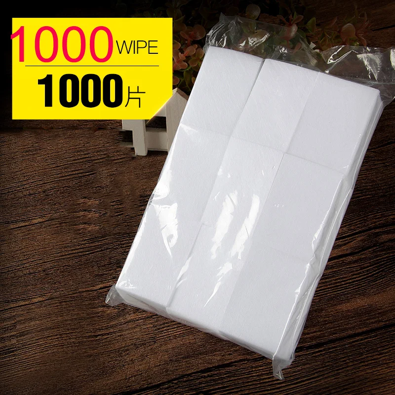 

1 bag nail cotton pad nail polish remover wipe lint free wiper Manicure wipe Manicure Polish Remover Clean Wipe Cotton Paper