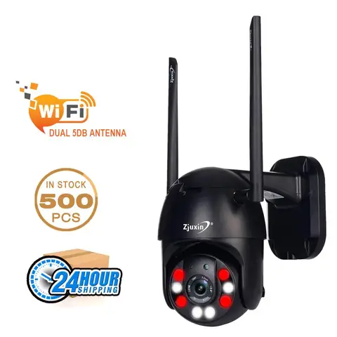 Livre à Prova Vigilância de Segurança p sem Fio 360 ao ar Câmera Wifi Ptz Velocidade Dome Cctv Onvif Dwaterproof Água Ipcam Camara Exterior ip 2mp 1080