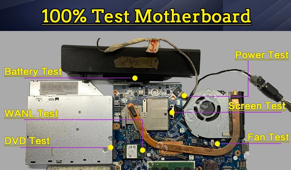 top motherboard for pc FX505D for ASUS FX505DU FX505DV FX95D FX95DU FX95DV laptop motherboard Original mainboard 100% test OK R5-RTX2060/6G motherboard