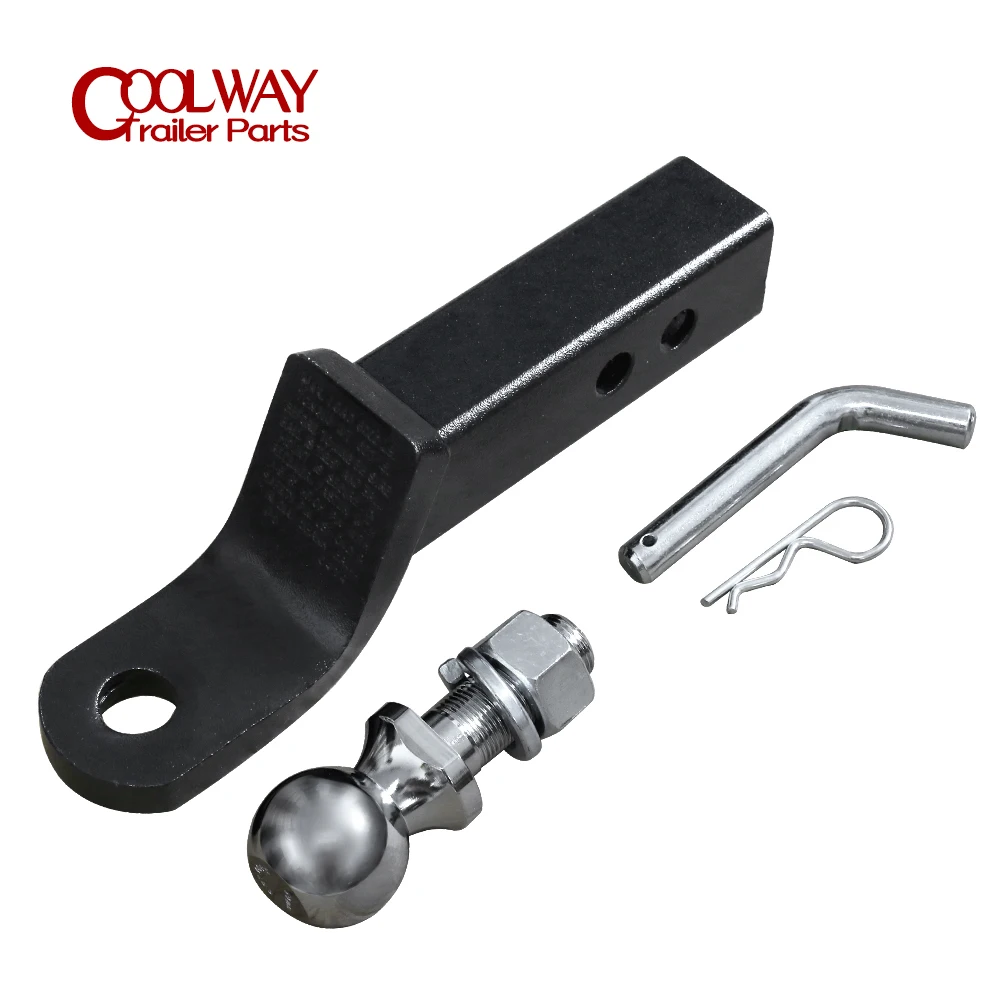 2 Inch Towbar Tongue Ball Mount With Towball And Hitch Pin RV Car Camper Caravan Accessories