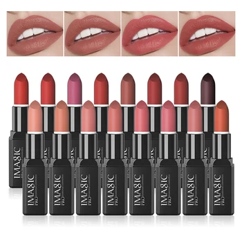 

16 Color Matte Lipstick Velvet Lipstick Moisturizing Long-lasting Lipstick Waterproof Partner Nude Lipstick TSLM1
