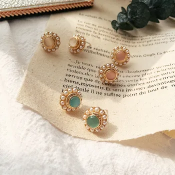 

2020 fashion stud earrings for women jewelry earrings small Earring accessories aretes de mujer brincos para as mulheres